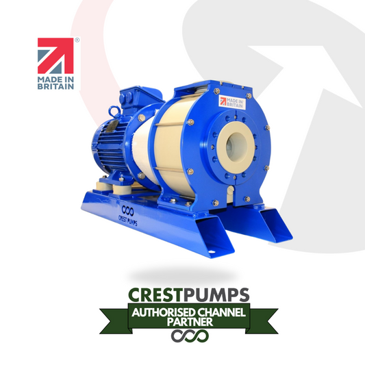 Crest Pumps EOV 50-32-125-3kw Viton Centrifugal Pump