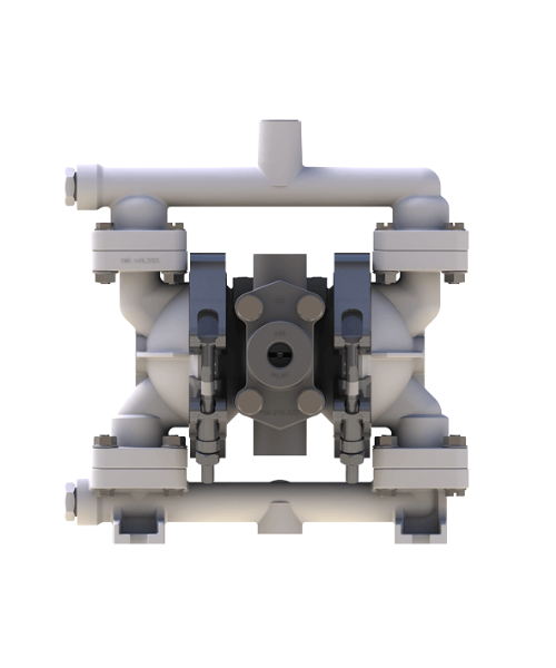 Versamatic 1/4" (6mm) Clamped Plastic AODD Pumps Range