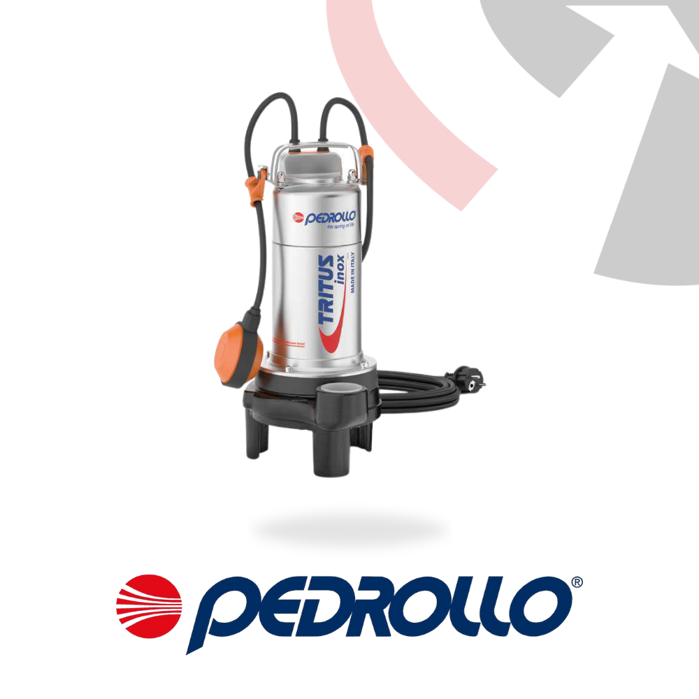 TRITUS Pump - Submersible Grinder Pump for Sewage with Solids