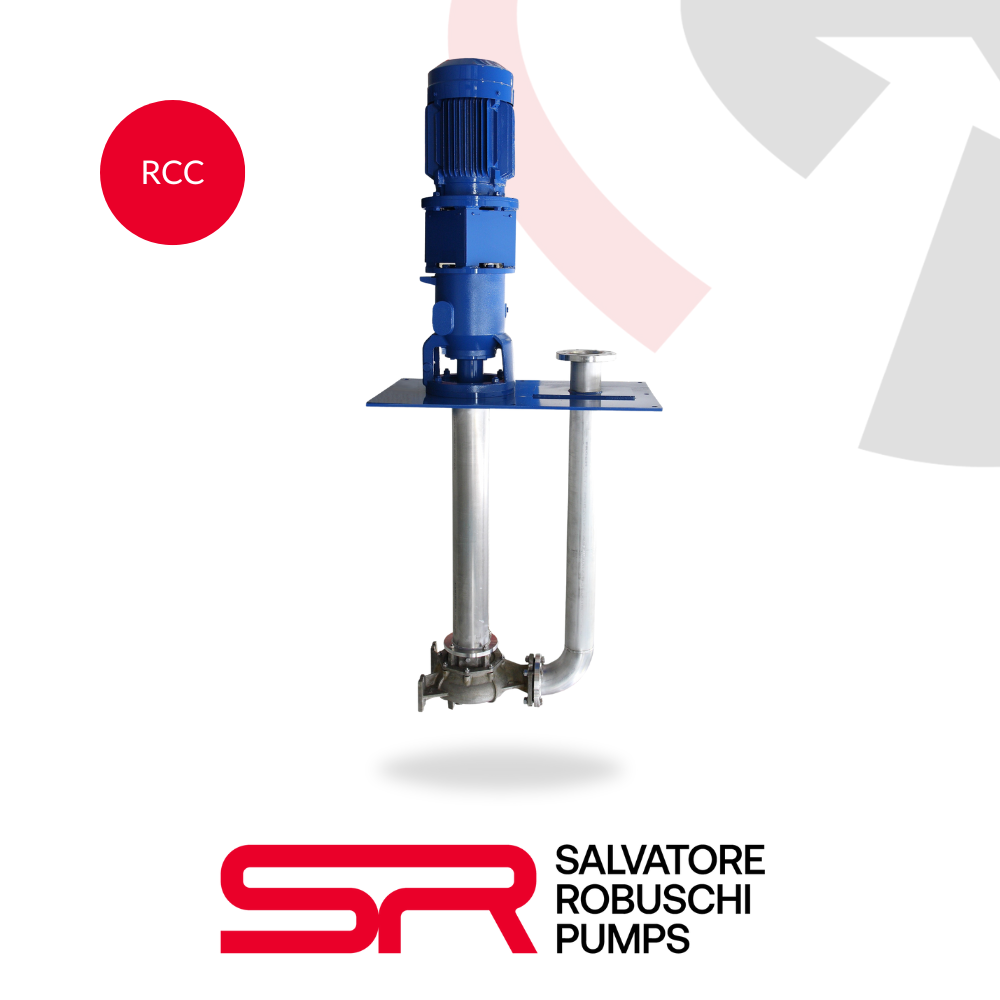 Salvatore Robuschi RC (RCB-RCL-RCM) Centrifugal Pumps with recessed Impeller