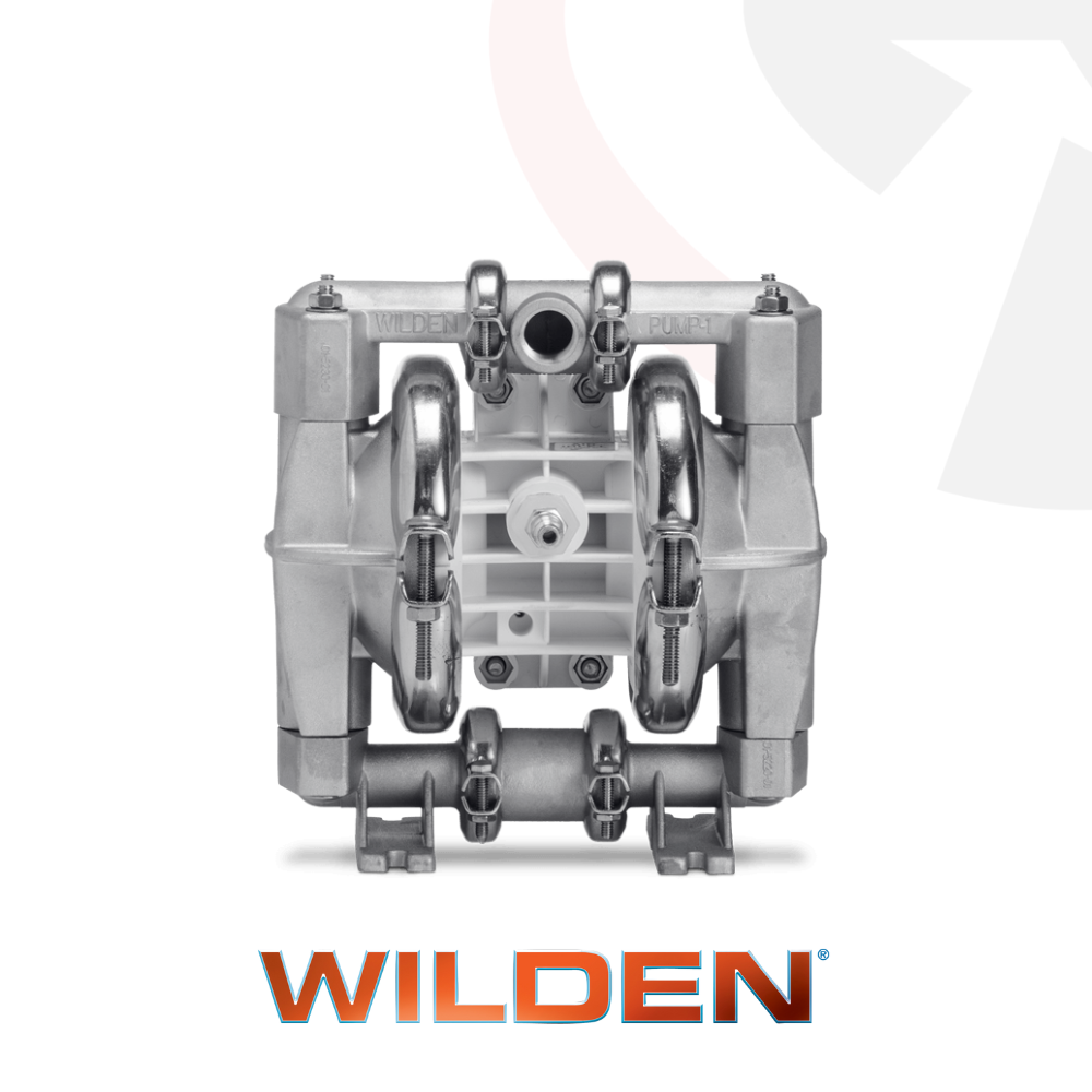 Wilden A1P Accu-Flo Series | Clamped Aluminium AODD
