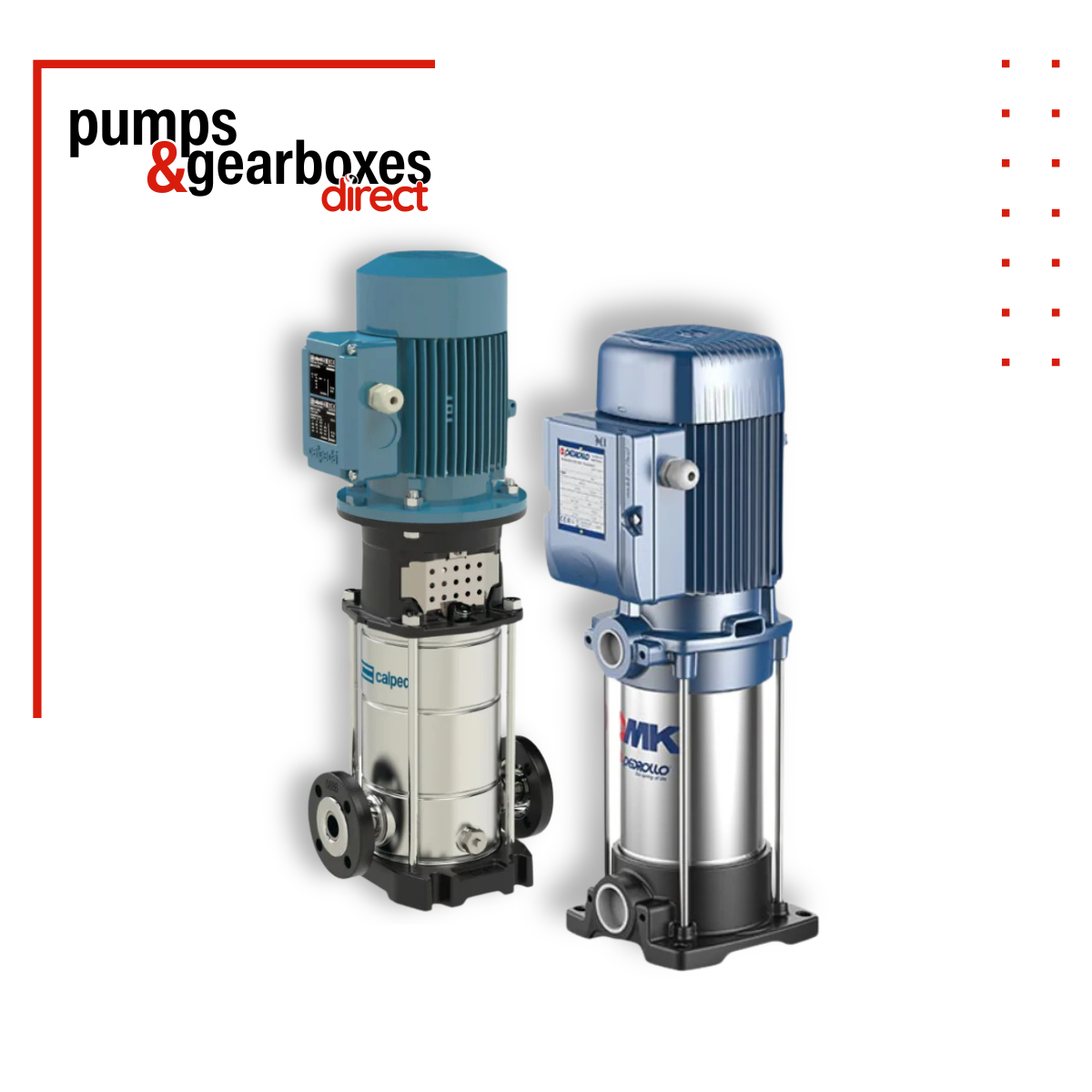 Vertical Multistage Pumps – Pumps and Gearboxes Direct
