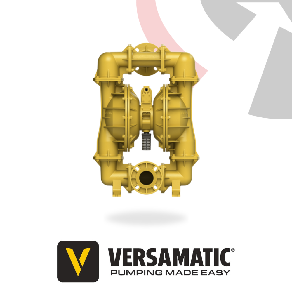 Versamatic Yellow metal air operated pump