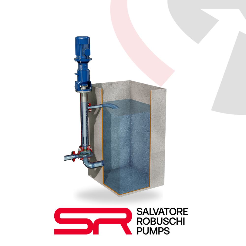 VERTICAL CANTILEVER centrifugal pumps with vortex and channel impeller. | Salvatore Robuschi Pumps