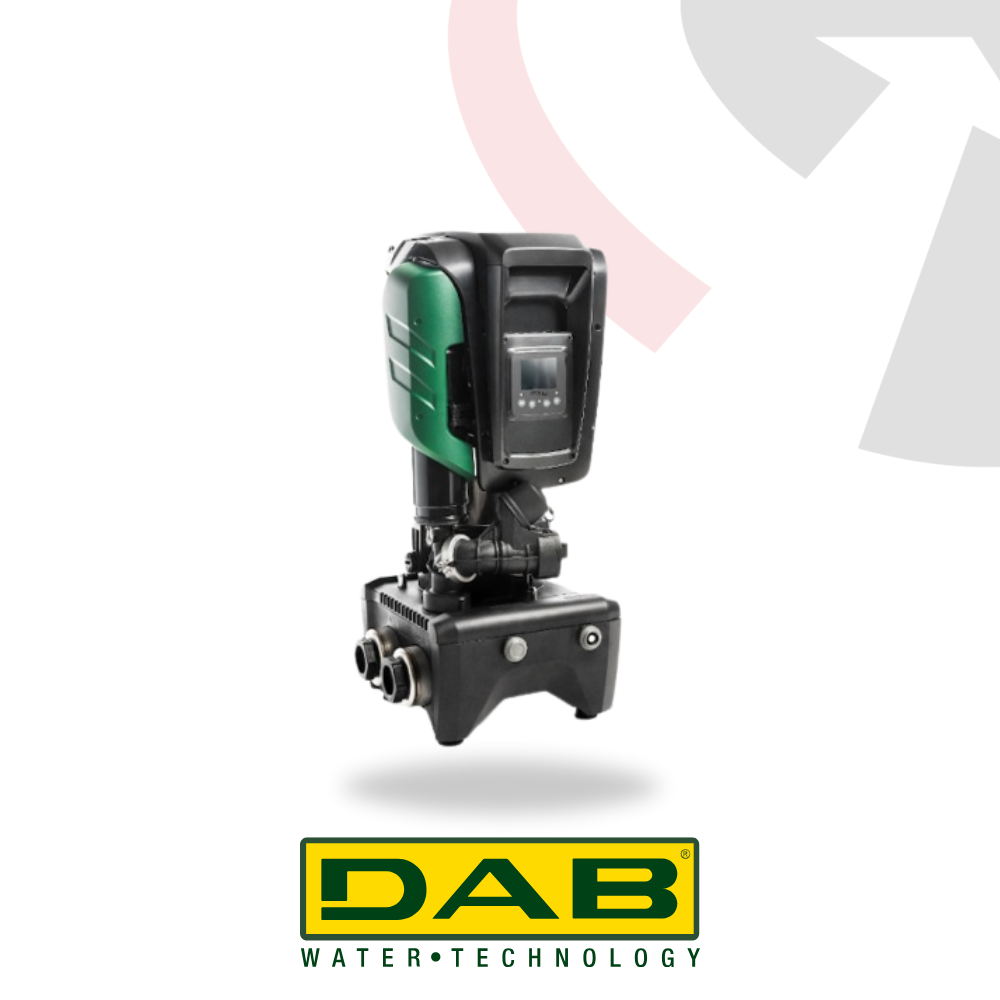 DAB Pumps Esybox max green and black pump with dab logo underineith