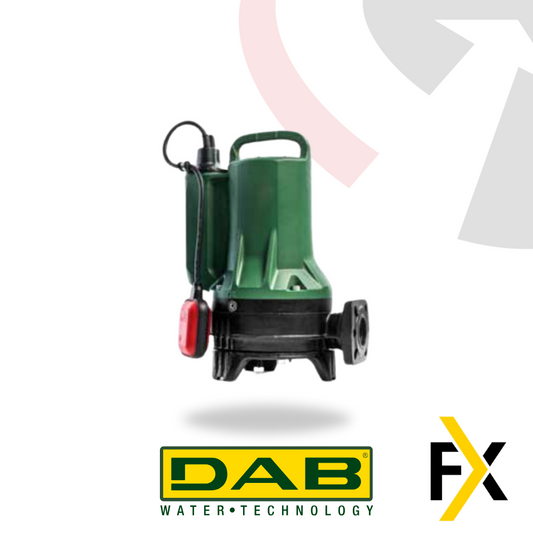 GRINDER FX 15 Submersible DAB Pumps designed for lifting and transferring sewage water.