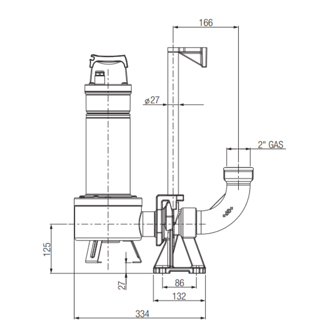 Feka VS Submersible Sewage DAB Pump Series