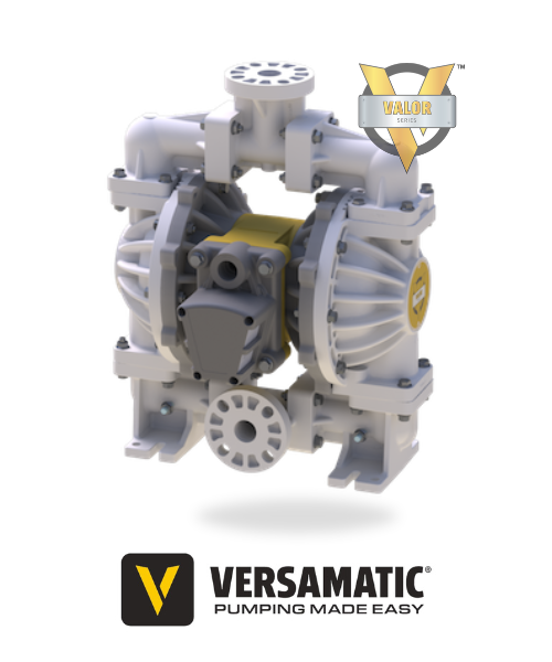 VMV10BPPTRTP100UCA | 1" | Versamatic Valor 1” (AODD Pump)