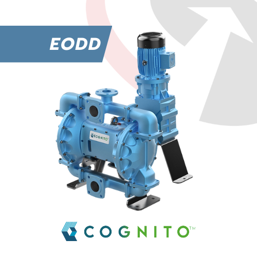 Sandpiper Cognito EODD is a smart, IoT-enabled, electrically operated double diaphragm pump.