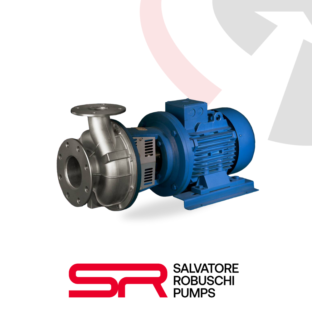 HG (HDM-HDA) Centrifugal pumps with semi-open impeller. Flanges unions PN 16 or DIN 11851 (food industry) | Salvatore Robuschi Pumps