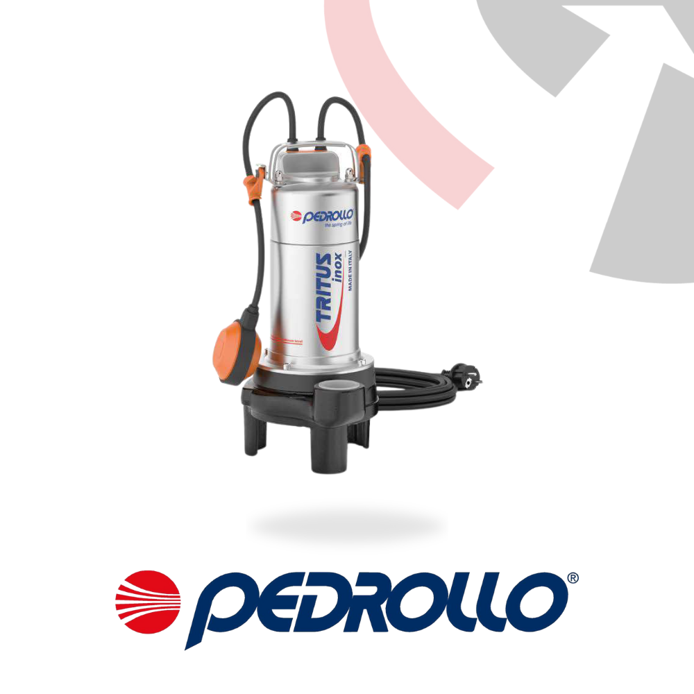 TRITUS | Pedrollo Submersible Pumps c/w Grinder