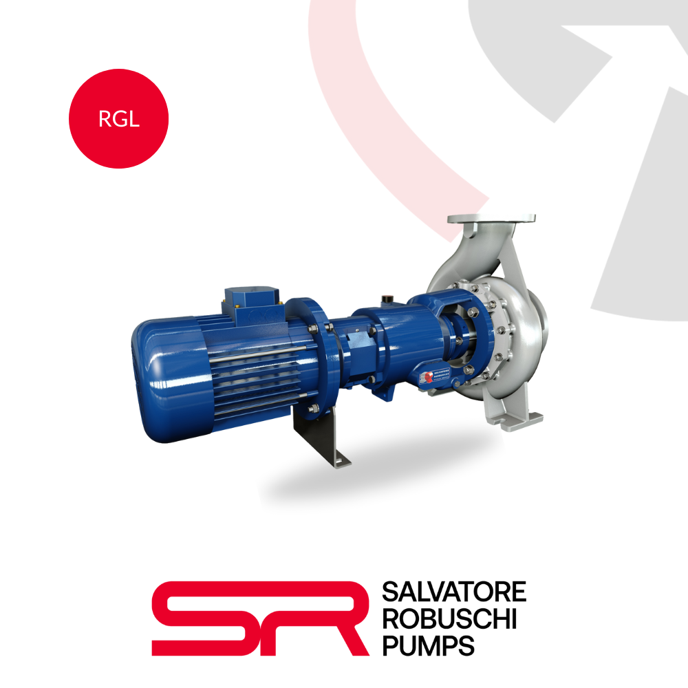 RG (RGB-RGL-RGM) Centrifugal pumps with open impeller built according to ISO 2858-5199 norms. | Salvatore Robuschi Pumps