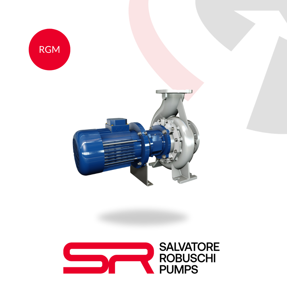 RG (RGB-RGL-RGM) Centrifugal pumps with open impeller built according to ISO 2858-5199 norms. | Salvatore Robuschi Pumps