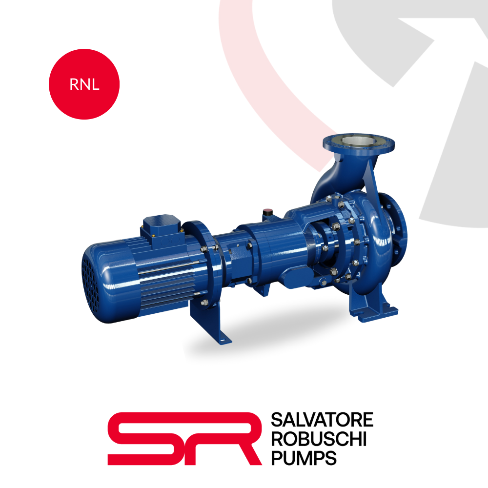 RN (RN-RNM-RNL) Centrifugal pumps with closed impeller built in compliance with DIN 24255. | Salvatore Robuschi Pumps