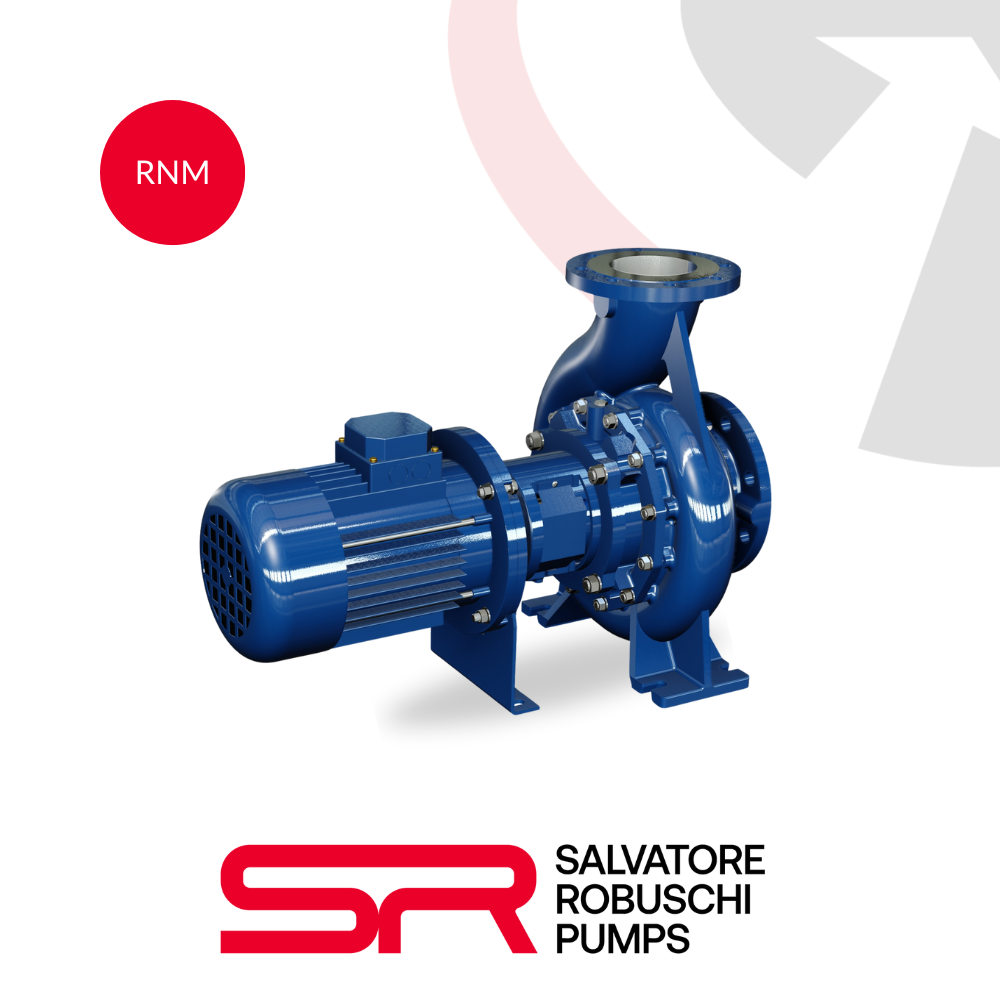 RN (RN-RNM-RNL) Centrifugal pumps with closed impeller built in compliance with DIN 24255. | Salvatore Robuschi Pumps