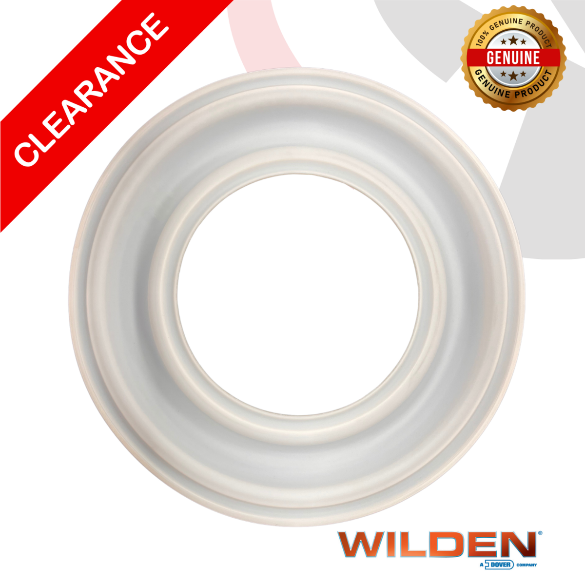 Genuine Wilden 15-1040-55-42 Full Flow PTFE Diaphragm