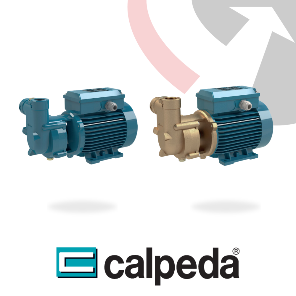 Calpeda CA bronze self-priming marine pump for saltwater transfer, boat systems and coastal applications.