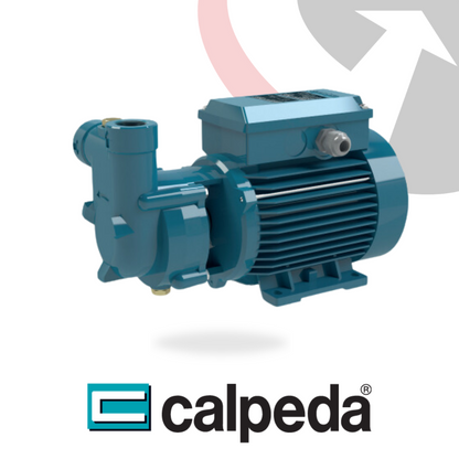 Calpeda CA self-priming centrifugal pump for clean water transfer, pressure boosting and garden irrigation.
