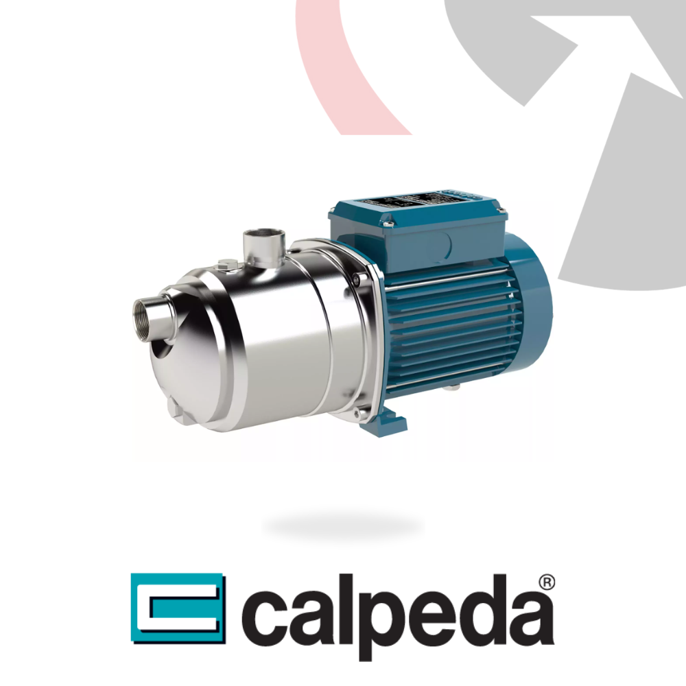 Calpeda MXP horizontal multistage centrifugal pump for clean water transfer, pressure boosting and domestic systems.