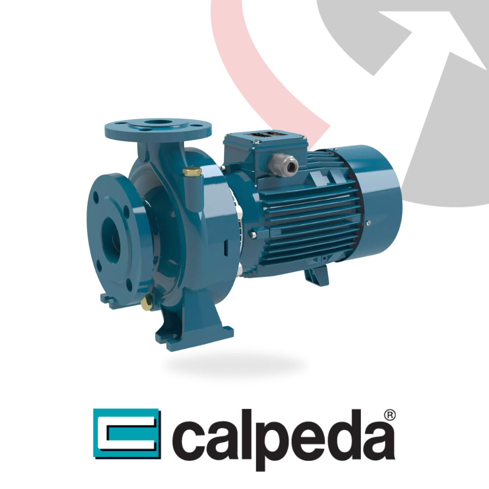 Calpeda NM NMM end suction centrifugal pump for clean water transfer, pressure boosting and industrial circulation.
