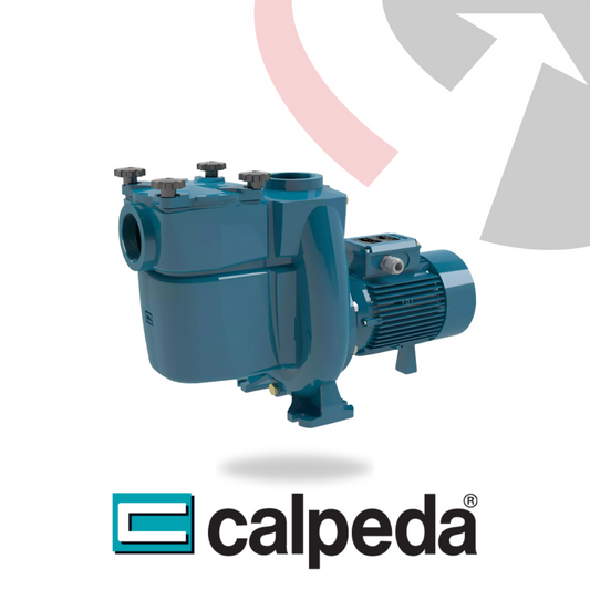 Calpeda NMP NMPM self-priming centrifugal pump for clean water transfer, light solids handling and domestic boosting.
