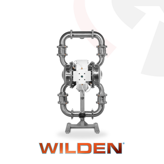 Wilden H1500 High-Pressure Saniflo Hygienic | Bolted AODD