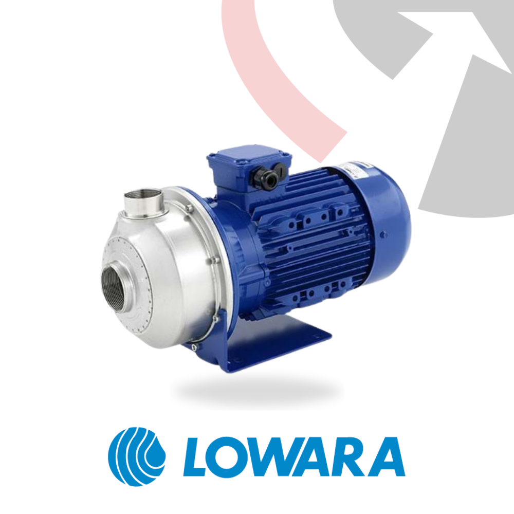 Lowara CO-COM end suction pump with open impeller for solids-handling and industrial water transfer