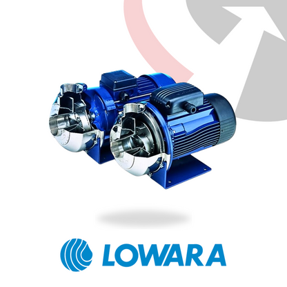 Lowara CO-COM end suction pump with open impeller for solids-handling and industrial water transfer