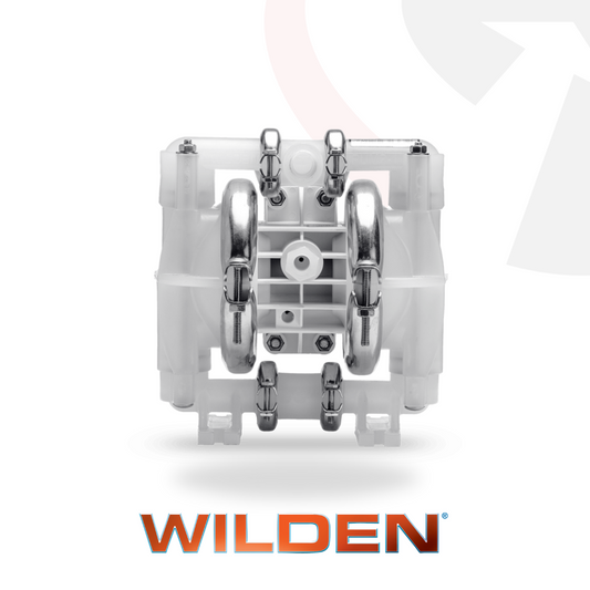 Wilden A1P Accu-Flo Series | Clamped Plastic AODD