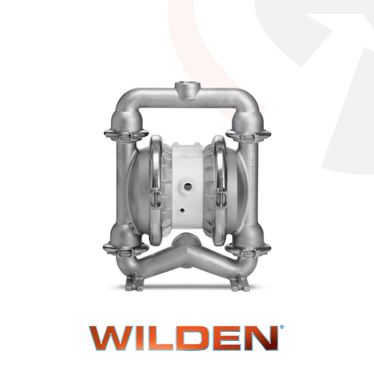 Wilden P4 Pro-Flo series clamped air operated double diaphragm pump for industrial fluid transfer and process applications