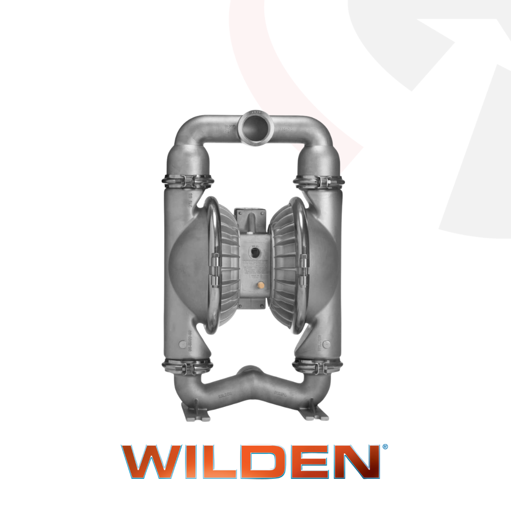 Wilden Pro-Flo SHIFT PS8 2 inch clamped metal air operated double diaphragm pump for industrial fluid transfer