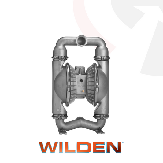 Wilden Pro-Flo SHIFT PS8 2 inch clamped metal air operated double diaphragm pump for industrial fluid transfer