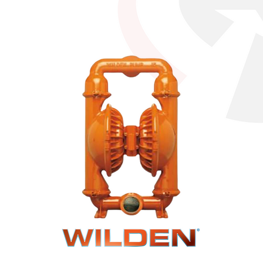 Wilden T15 76 mm Turbo-Flo clamped metal air operated double diaphragm pump for utility and industrial fluid transfer applications