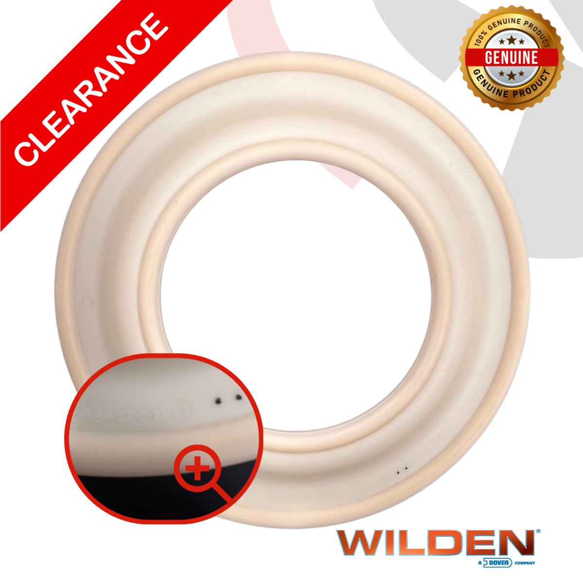 Genuine Wilden 08-1011-57 H800 Primary Diaphragm FDA Wil-Flex™